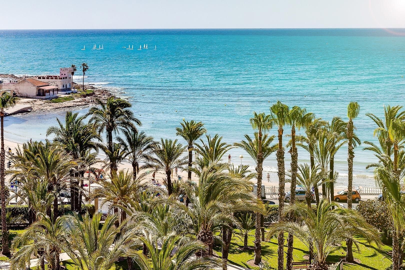 The Torrevieja coastline
